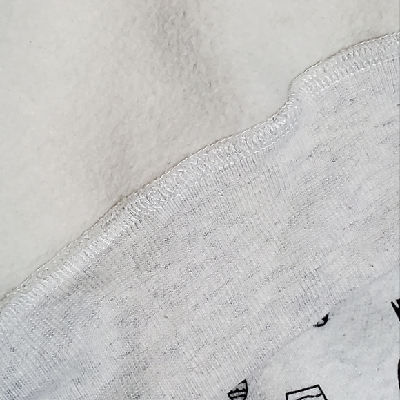 LA SOUL Crewneck All-over Cactus Print Cotton Blend Fleece Sweatshirt Size S/M - Picture 3 of 8